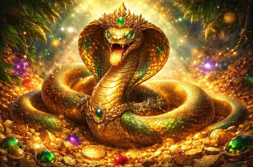 Fortune Snake slot com tema de serpente disponível no 518BET cassino